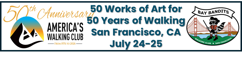 	50 Works of Art for 50 Years of Walking